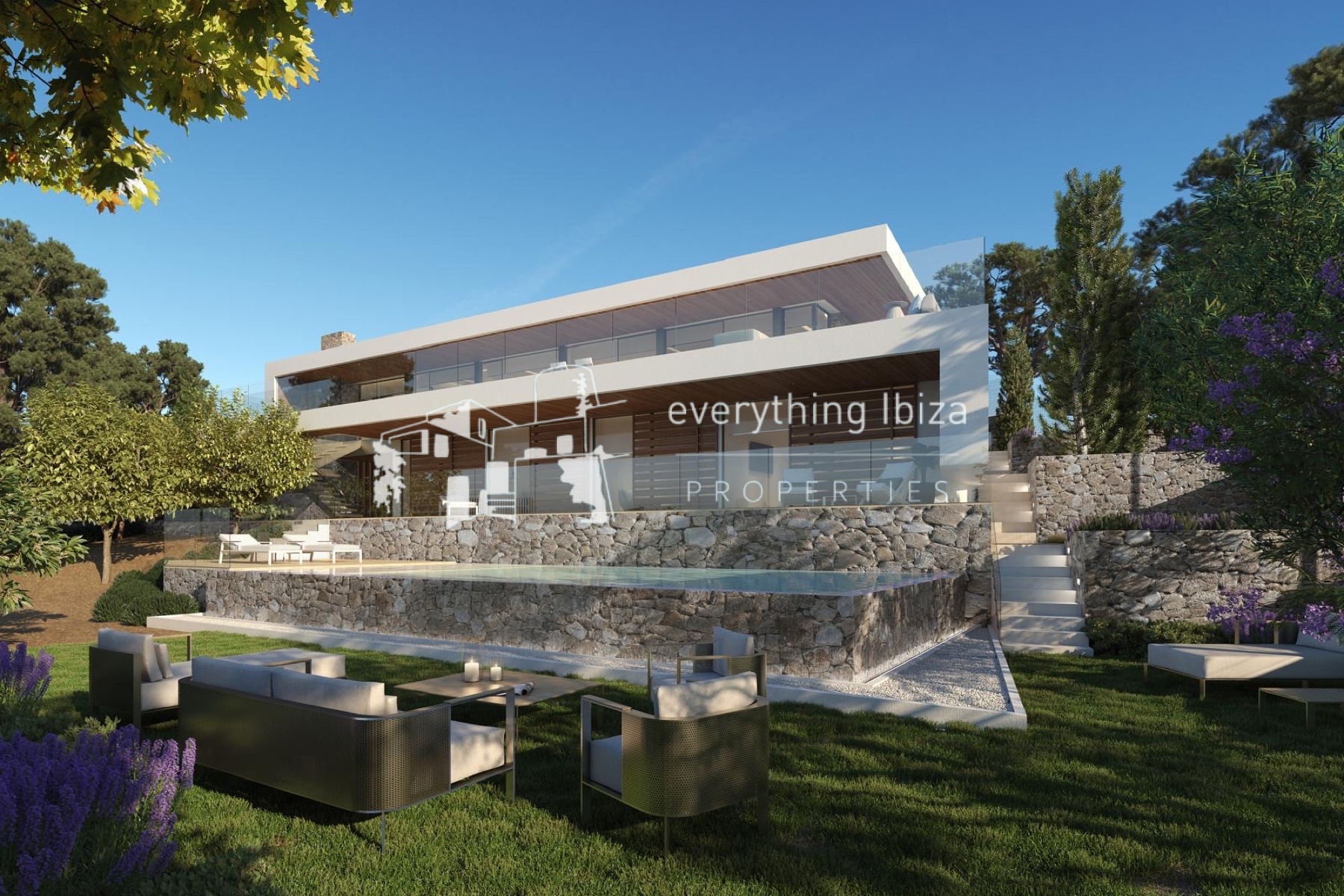 New Built Cosmopolitan Villa of Sustainable Quality & Design Close to Jesus Village by everything ibiza Properties - ref. 1836 N22