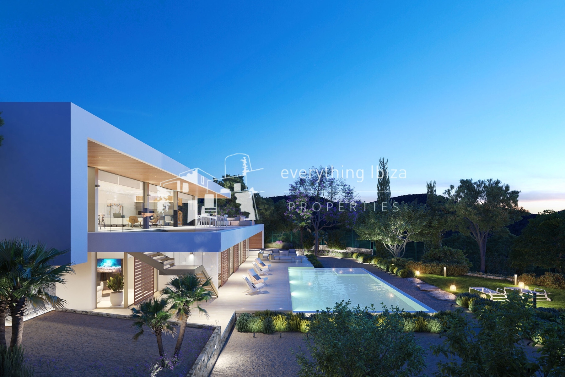 New Built Cosmopolitan Villa of Sustainable Quality & Design Close to Jesus Village by everything ibiza Properties - ref. 1836 N22