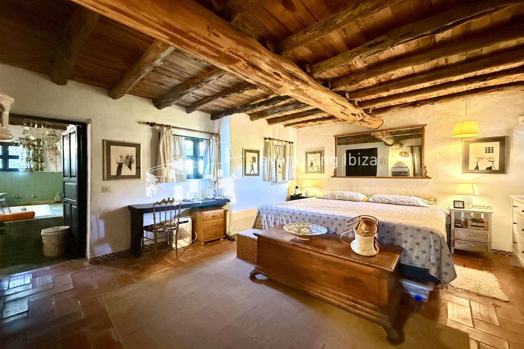 Historic Country Finca Oozing Character and Charm Set in Super San Jose Location by everything ibiza Properties - ref. 1859