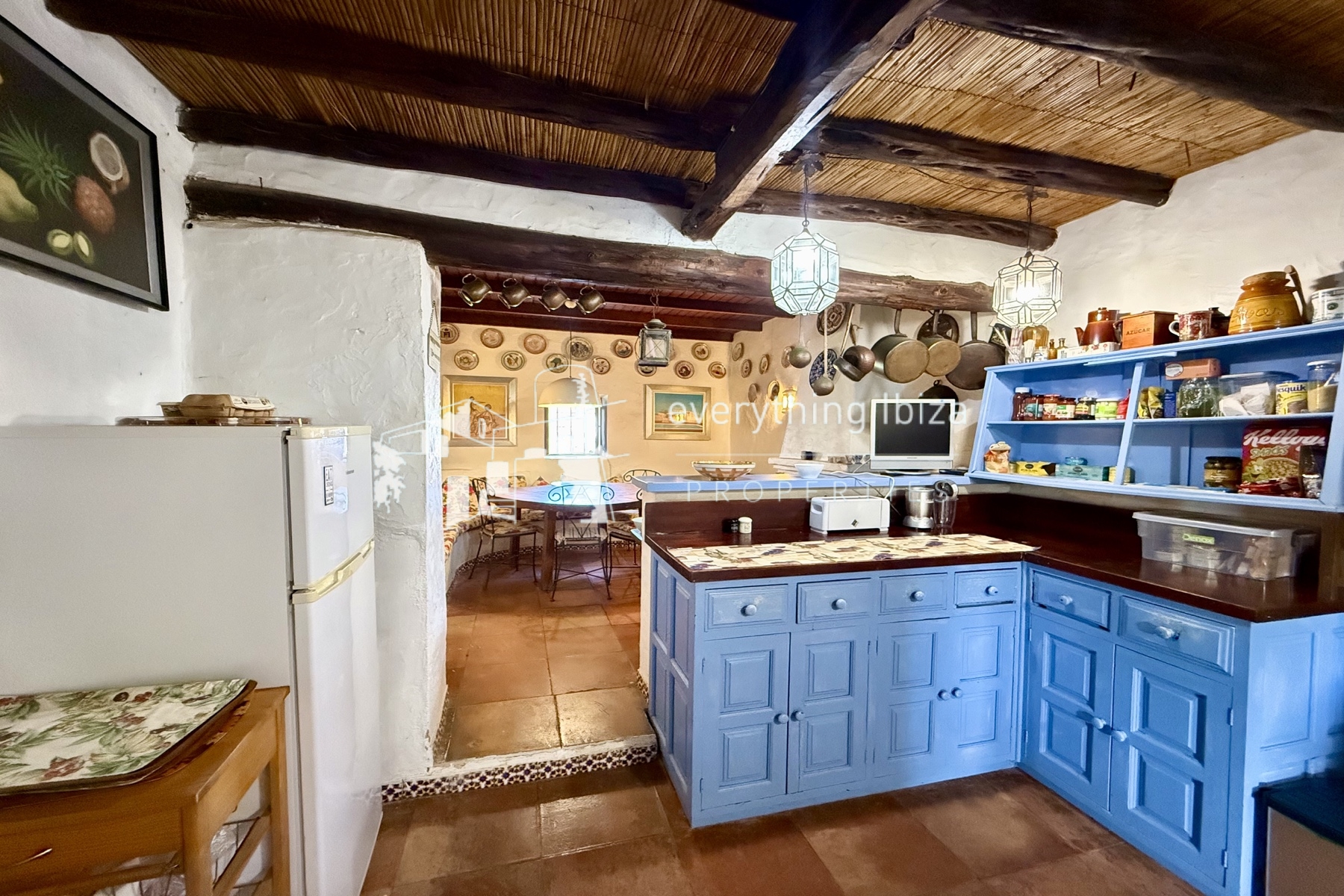 Historic Country Finca Oozing Character and Charm Set in Super San Jose Location by everything ibiza Properties - ref. 1859