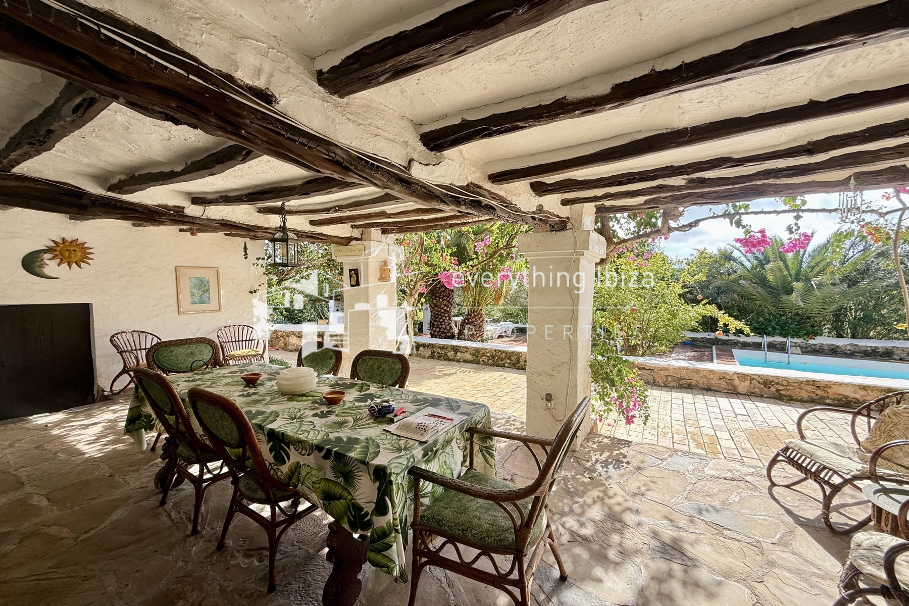 Historic Country Finca Oozing Character and Charm Set in Super San Jose Location by everything ibiza Properties - ref. 1859
