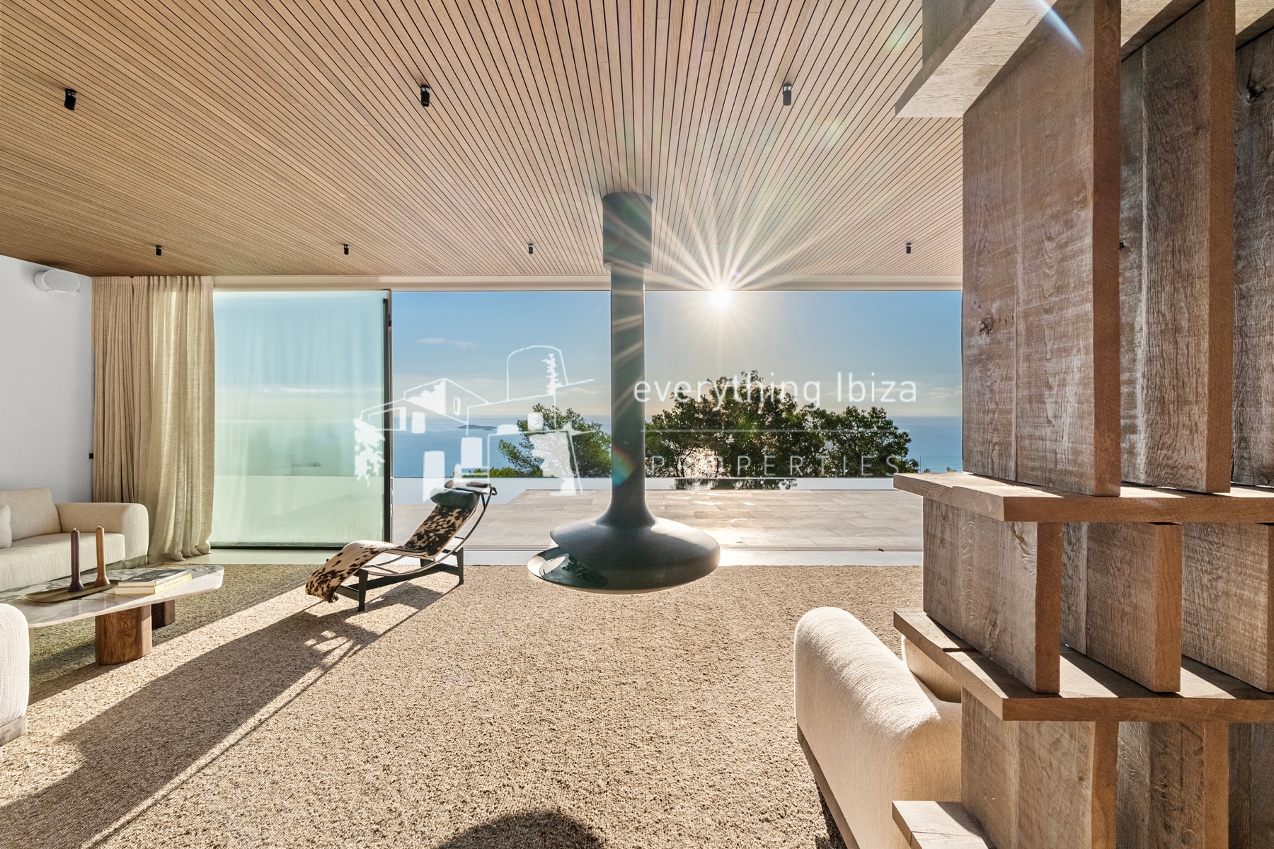 New Luxury Villa of First Quality and Design with Stunning Sea, Sunrise and Coastline Views by everything ibiza Properties - ref. 1868