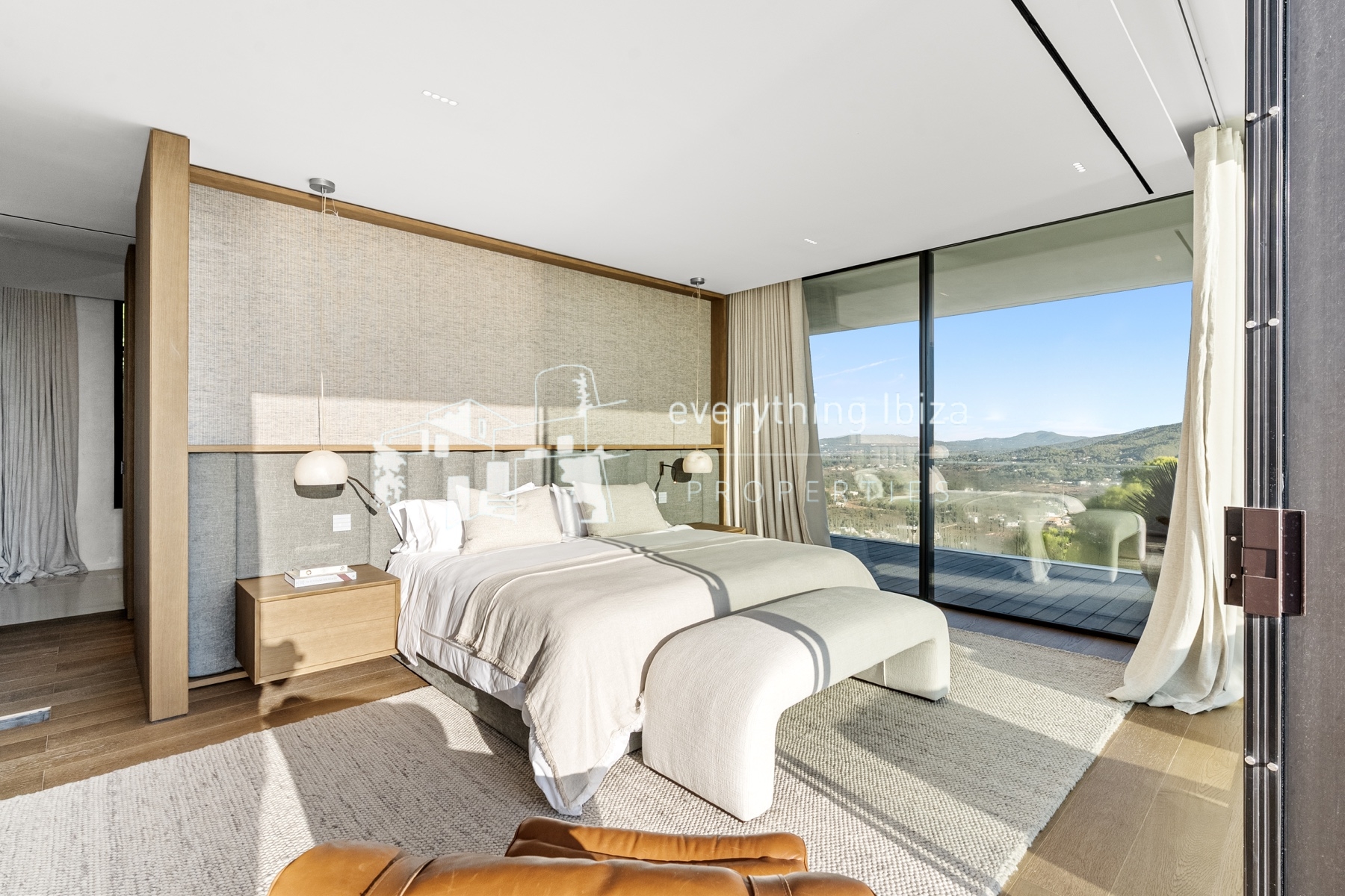 New Luxury Villa of First Quality and Design with Stunning Sea, Sunrise and Coastline Views by everything ibiza Properties - ref. 1868
