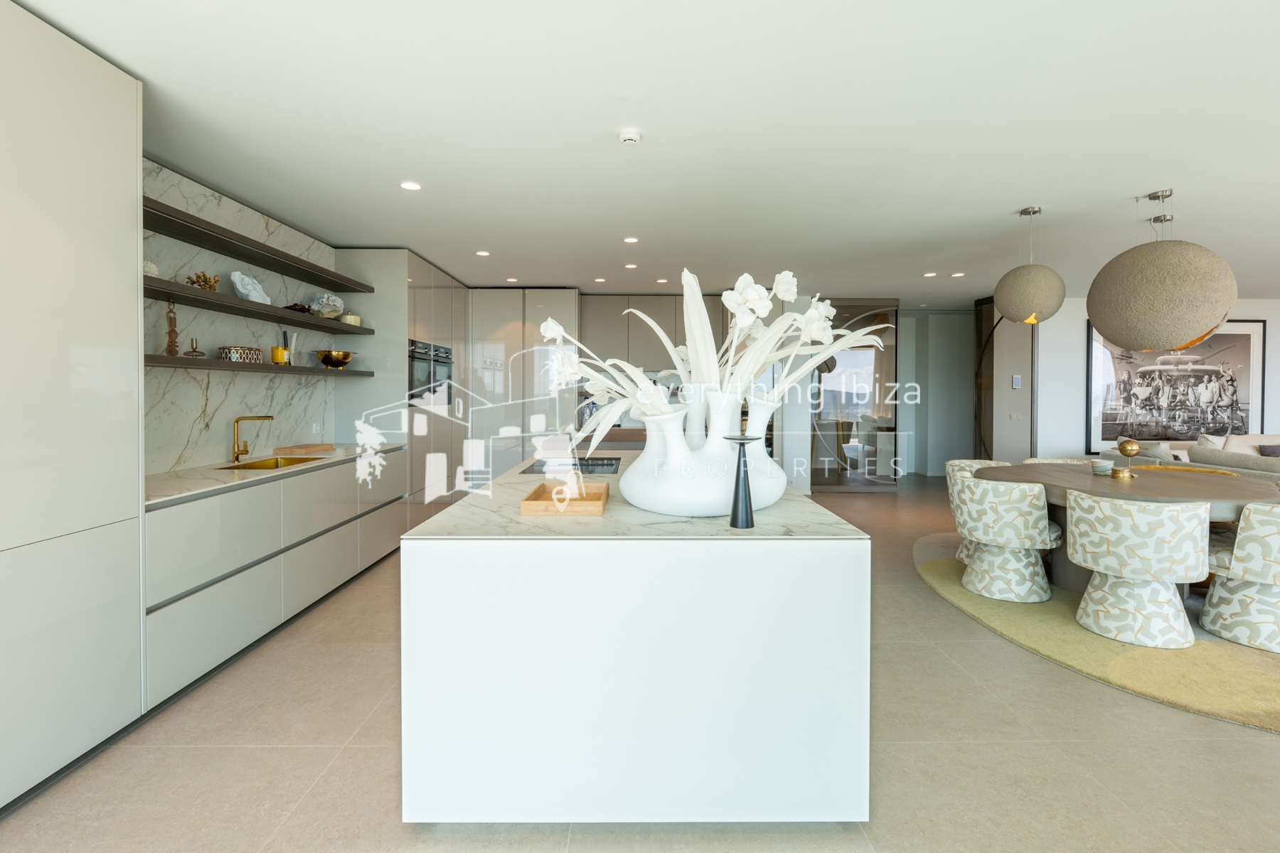 Chic Cosmopolitan Villa Close to Ibiza Town with Stunning Panoramic Elevated Views by everything ibiza Properties - ref. 1863