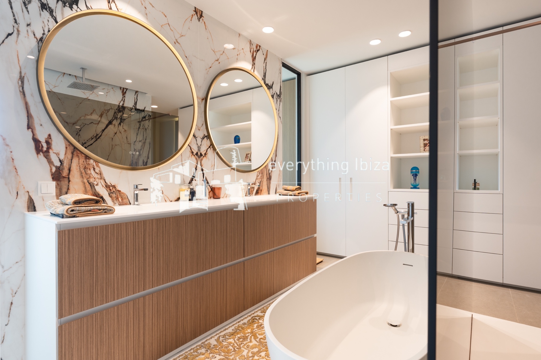 Chic Cosmopolitan Villa Close to Ibiza Town with Stunning Panoramic Elevated Views by everything ibiza Properties - ref. 1863