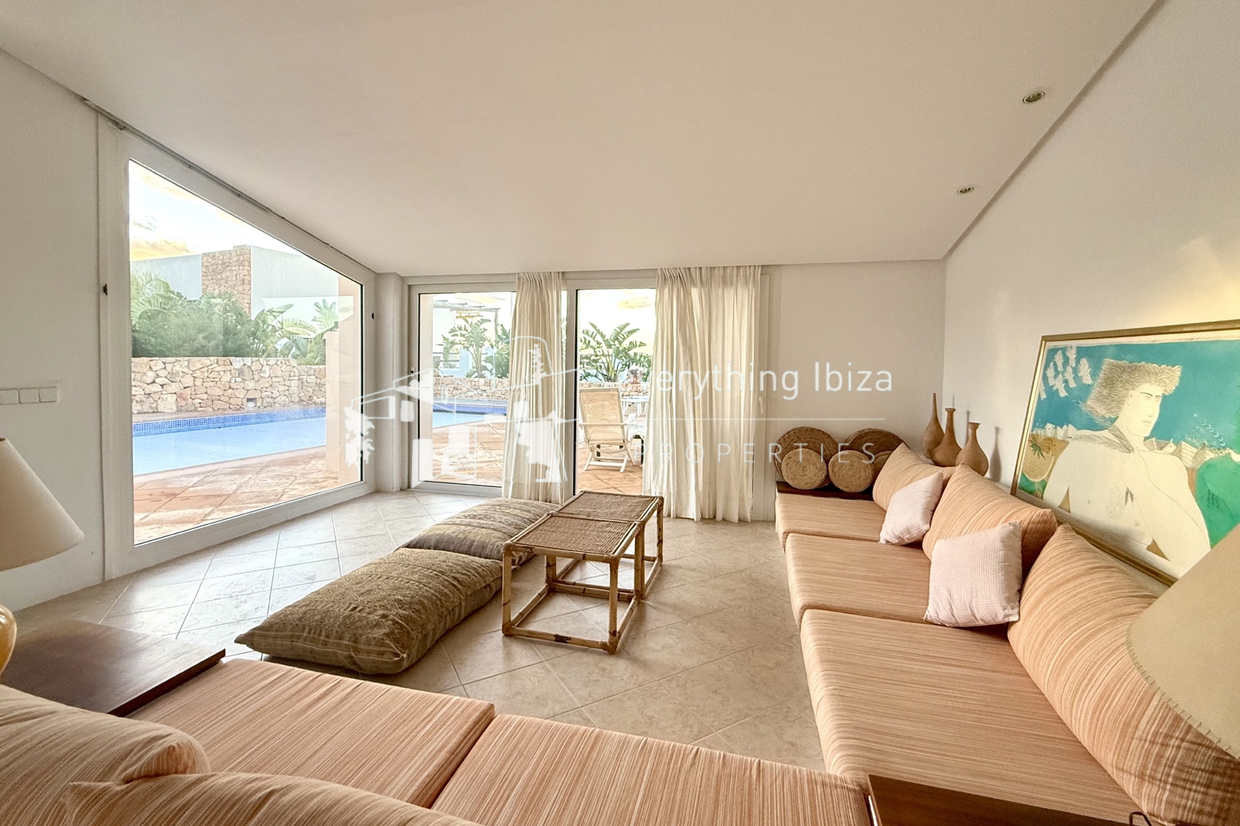 Two Charming Villas Close to the Beach with Private Pool and Stunning Panoramic Views by everything ibiza Properties - ref. 1871