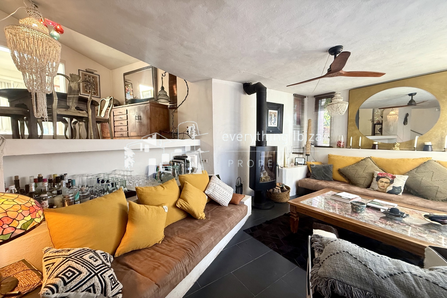 Two Charming Villas Close to the Beach with Private Pool and Stunning Panoramic Views by everything ibiza Properties - ref. 1871