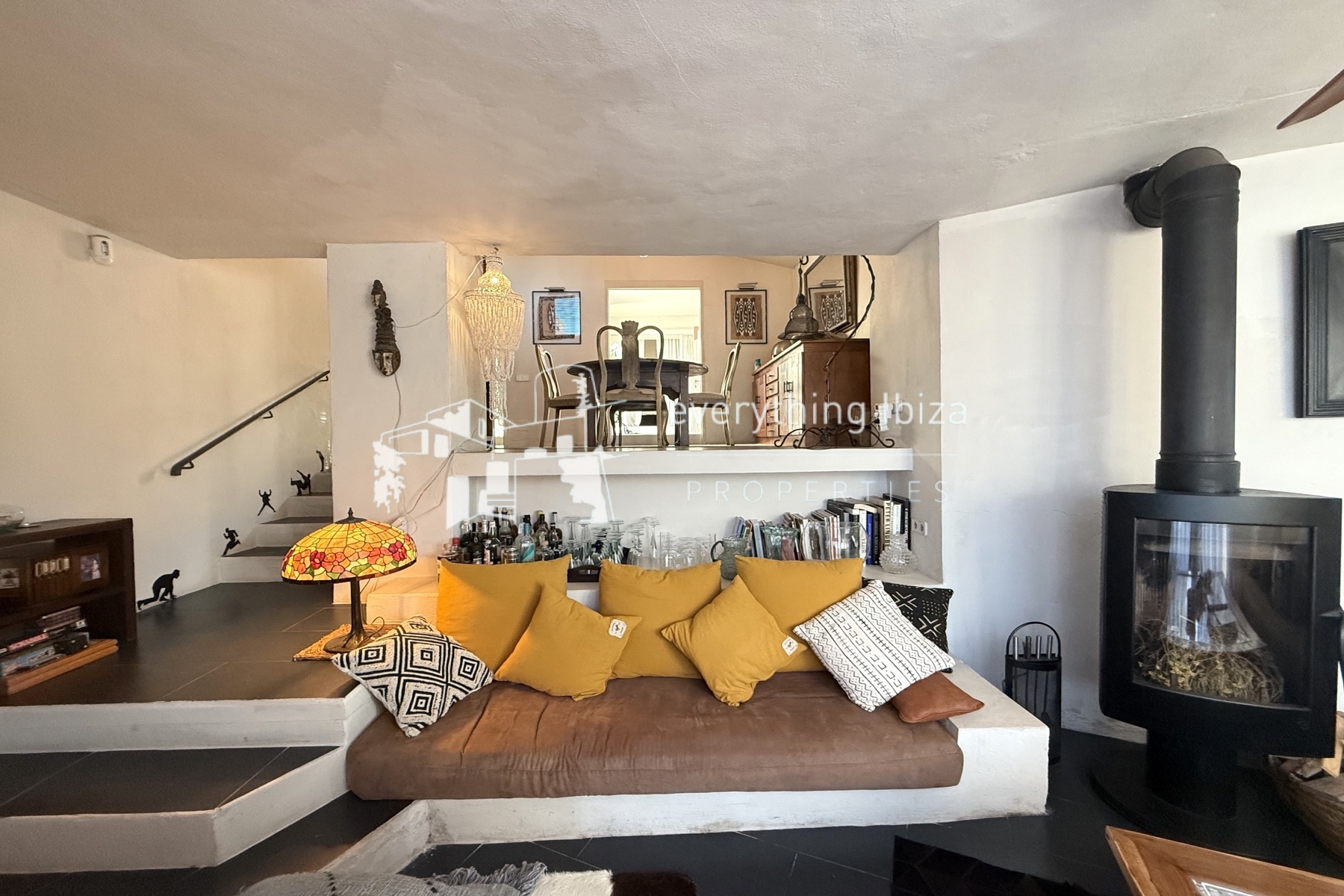 Two Charming Villas Close to the Beach with Private Pool and Stunning Panoramic Views by everything ibiza Properties - ref. 1871