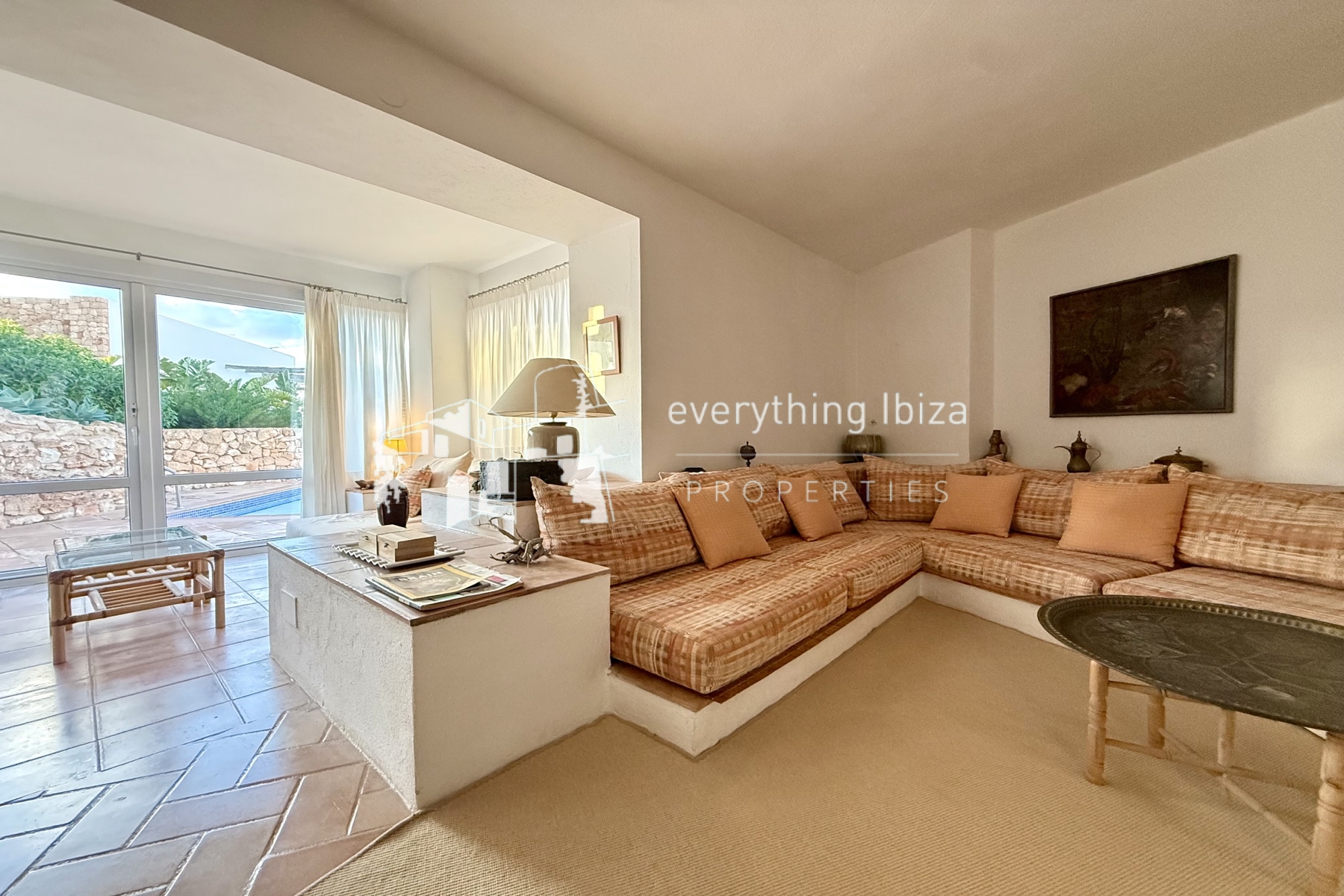 Two Charming Villas Close to the Beach with Private Pool and Stunning Panoramic Views by everything ibiza Properties - ref. 1871