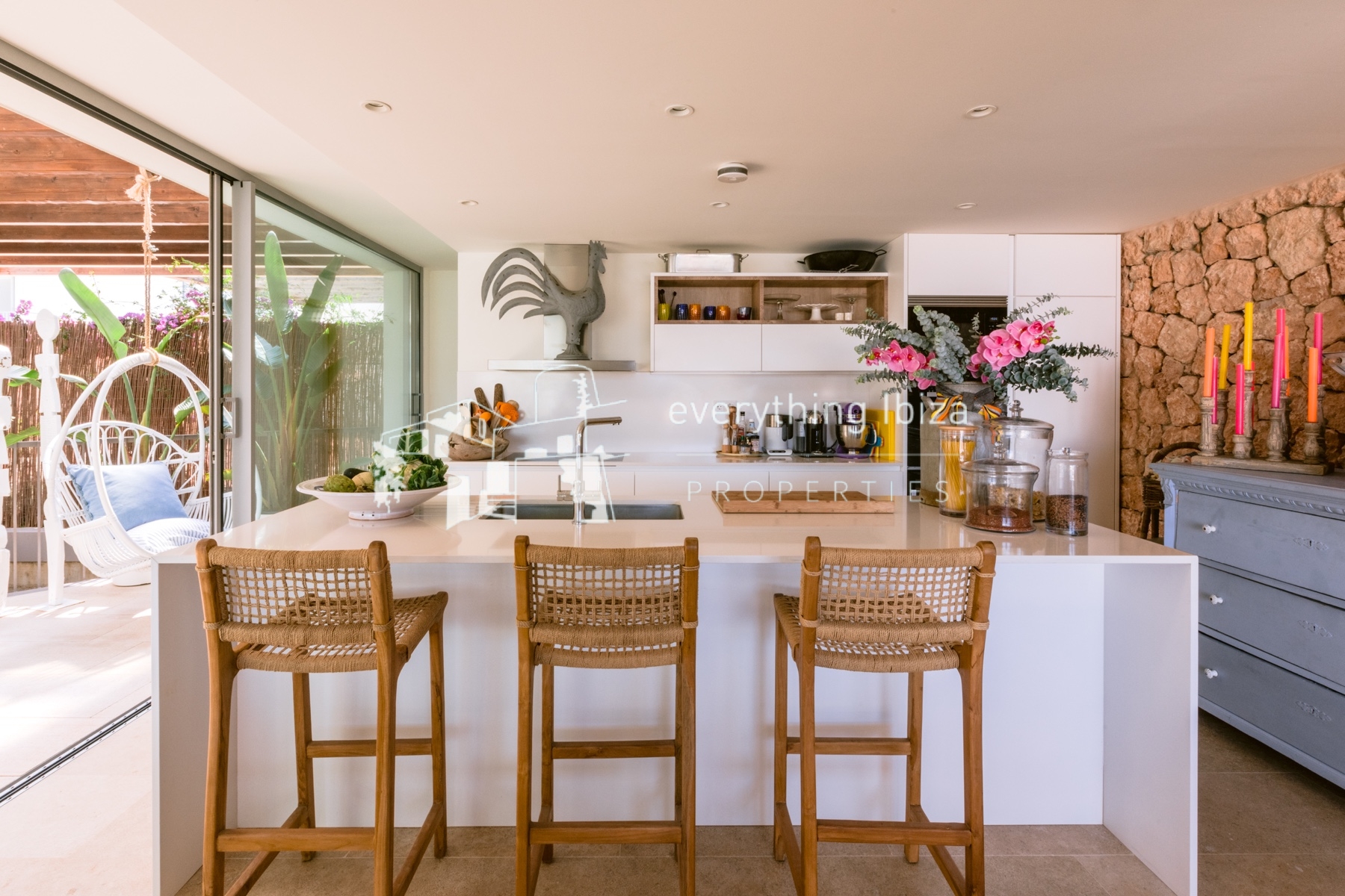 Luxury Mediterranean Villa Close to Amazing Beaches with Stunning Sea and Sunset Views by everything ibiza Properties - ref. 1872