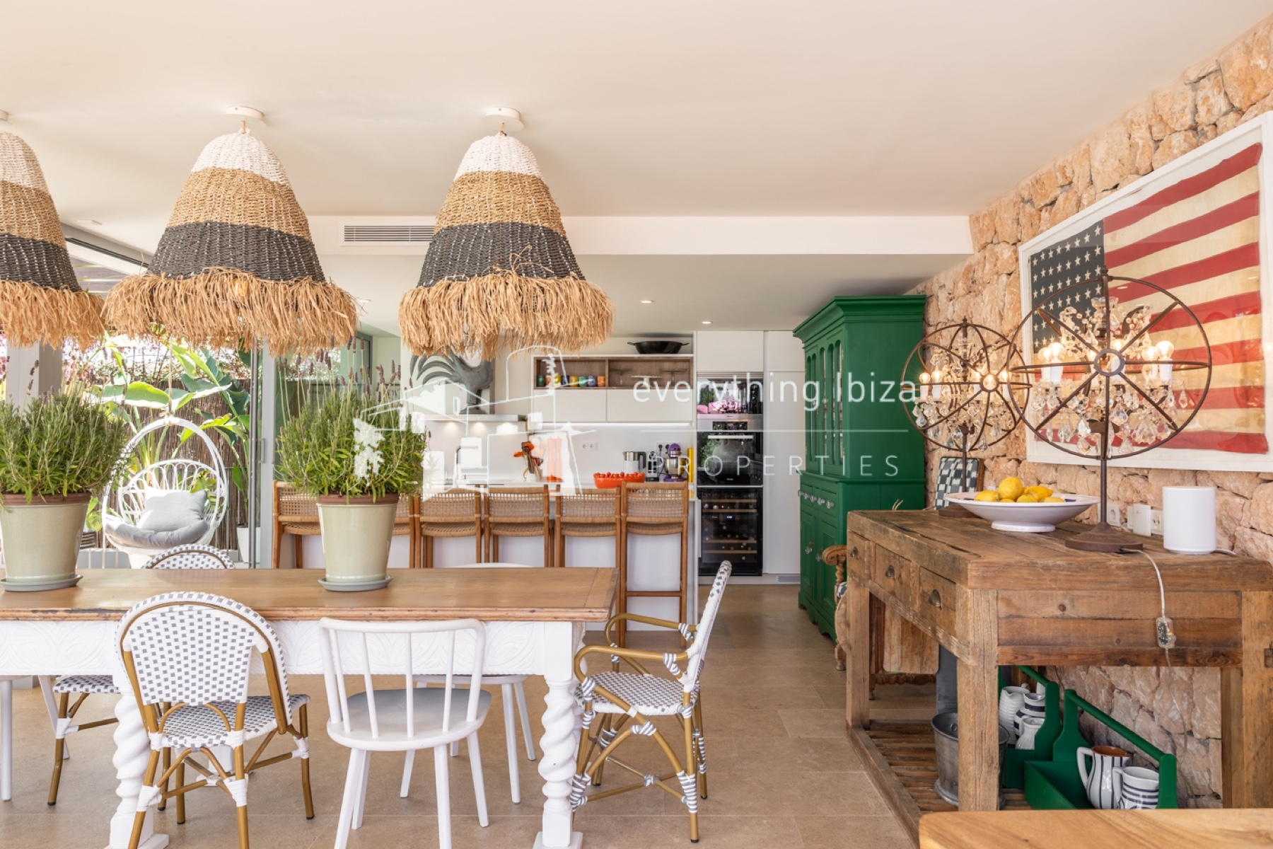 Luxury Mediterranean Villa Close to Amazing Beaches with Stunning Sea and Sunset Views by everything ibiza Properties - ref. 1872