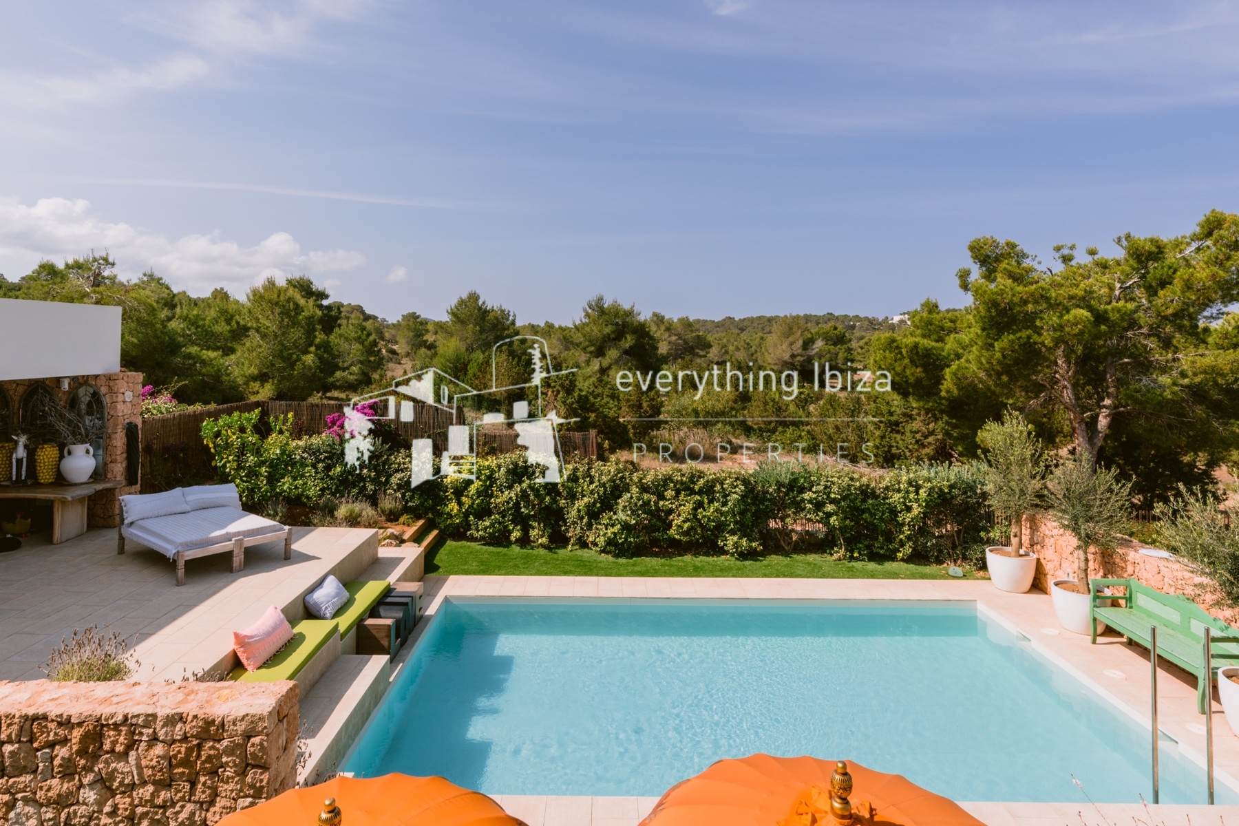 Luxury Mediterranean Villa Close to Amazing Beaches with Stunning Sea and Sunset Views by everything ibiza Properties - ref. 1872