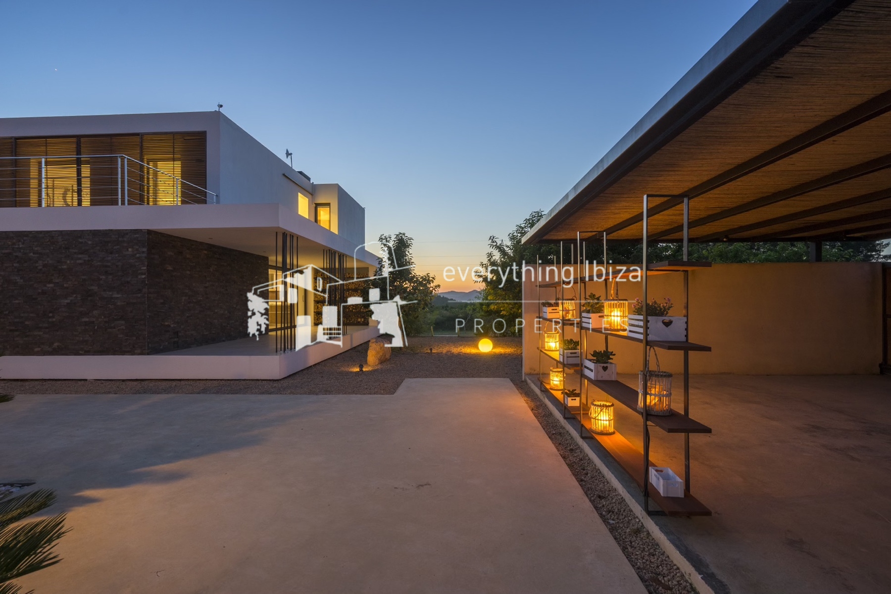 Contemporary Prestige Villa in Beautiful Benimussa Valley with Pool, Touristic License and Privacy - ref. 1866 - by everything ibiza Properties