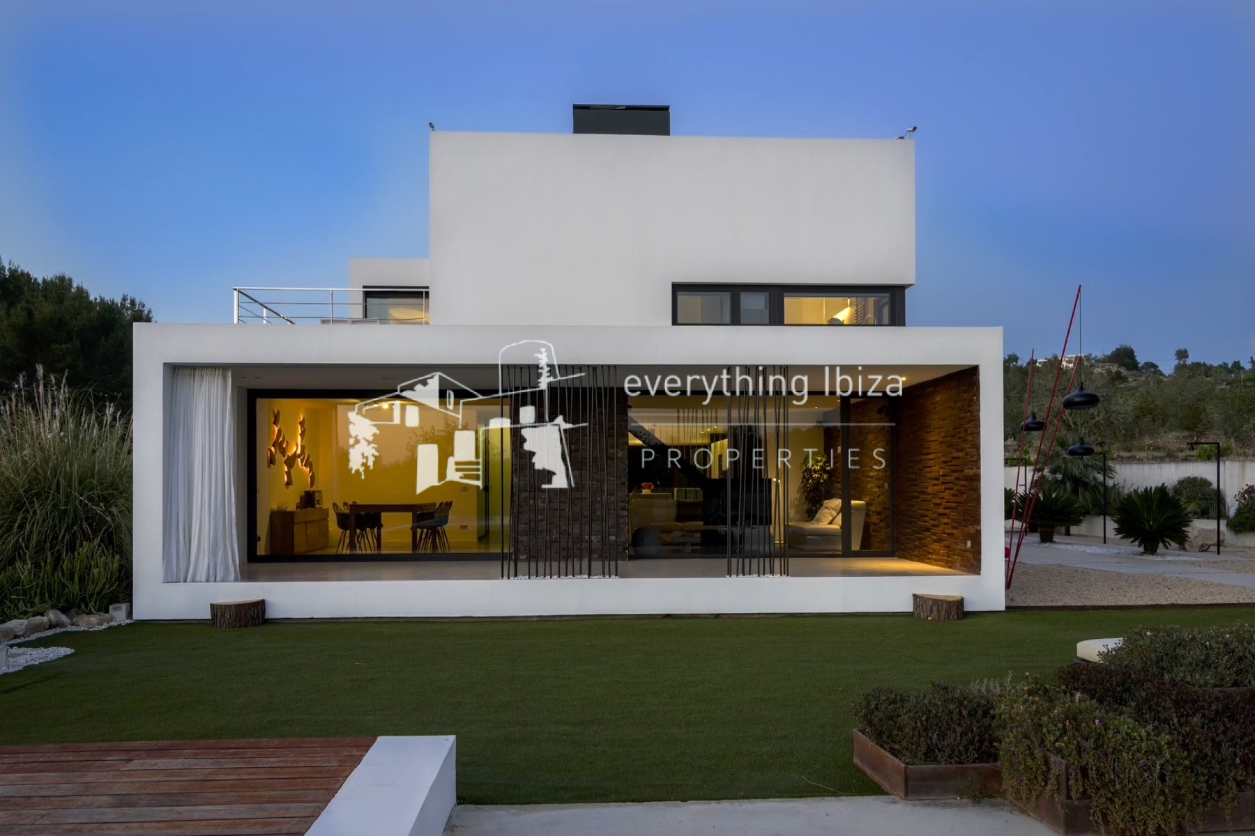 Contemporary Prestige Villa in Beautiful Benimussa Valley with Pool, Touristic License and Privacy - ref. 1866 - by everything ibiza Properties