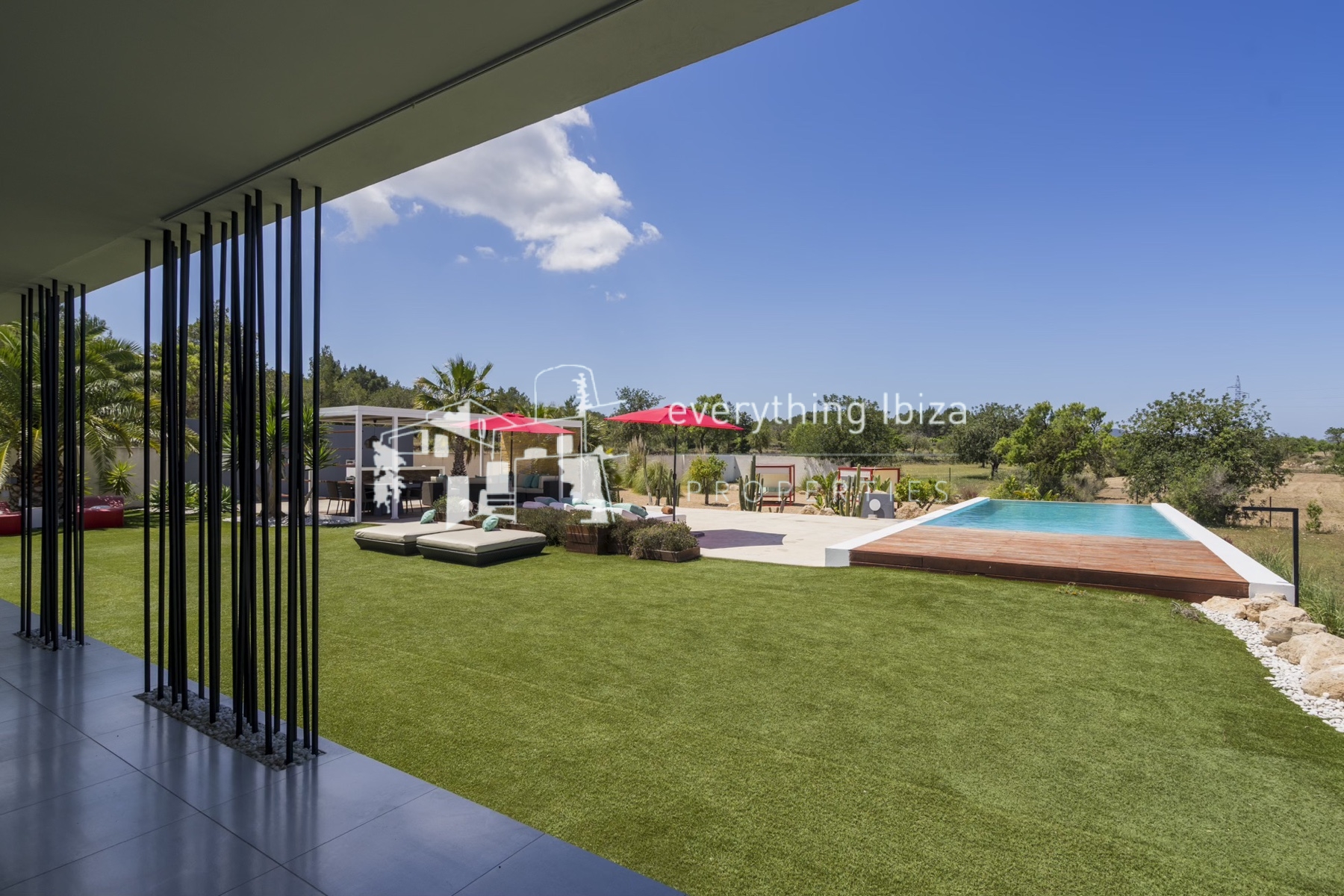 Contemporary Prestige Villa in Beautiful Benimussa Valley with Pool, Touristic License and Privacy - ref. 1866 - by everything ibiza Properties