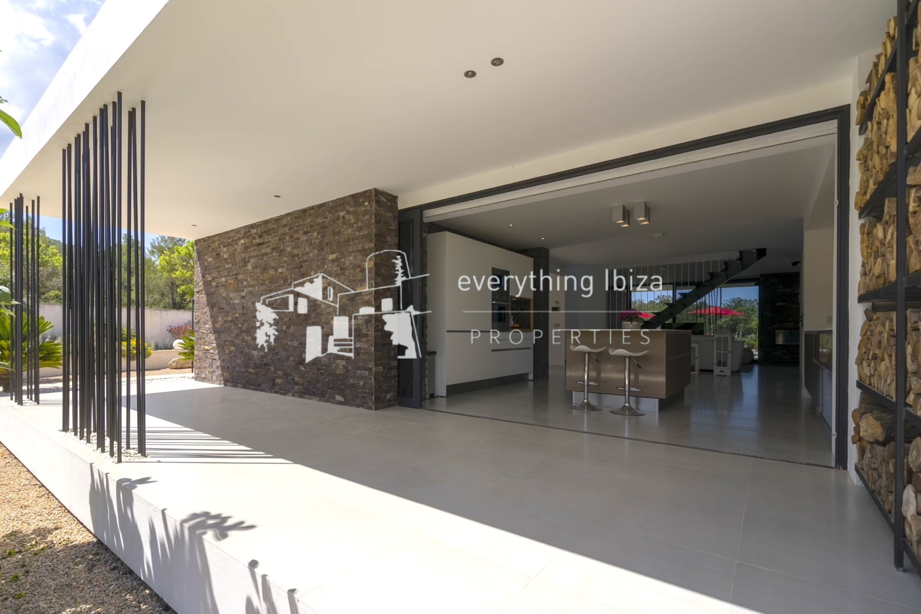 Contemporary Prestige Villa in Beautiful Benimussa Valley with Pool, Touristic License and Privacy - ref. 1866 - by everything ibiza Properties