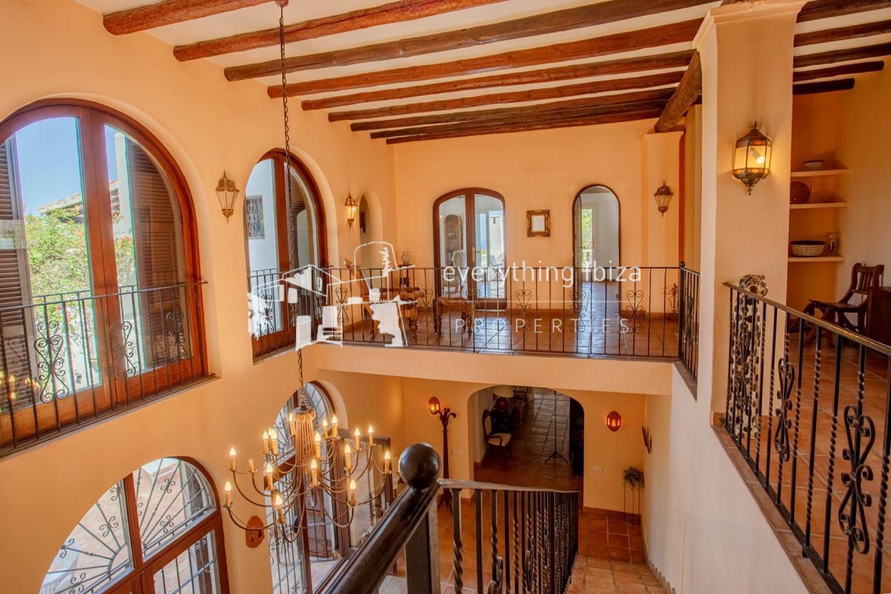 Elegant Licensed Villa with Panoramic Sea Views, Ultimate Privacy & Timeless Mediterranean Appeal - ref. 1878 - by everything ibiza Properties