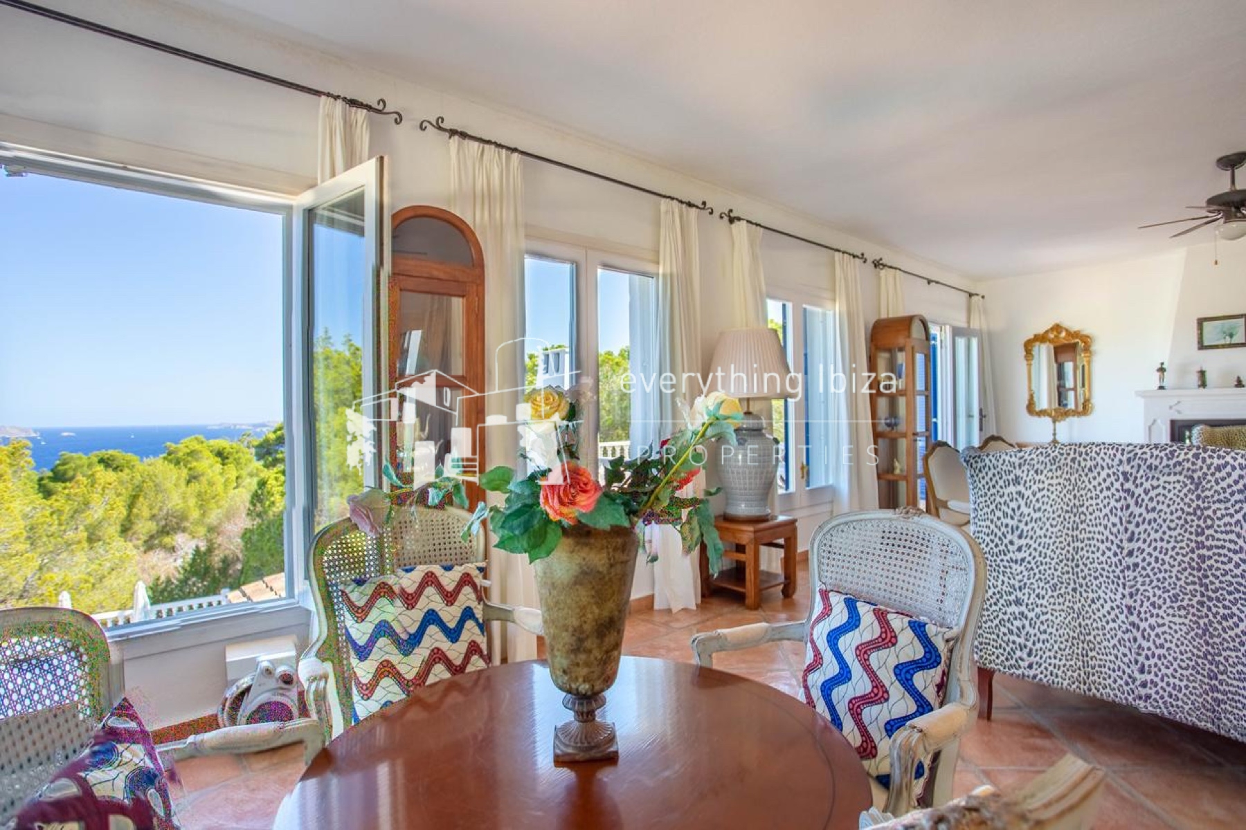Elegant Licensed Villa with Panoramic Sea Views, Ultimate Privacy & Timeless Mediterranean Appeal - ref. 1878 - by everything ibiza Properties