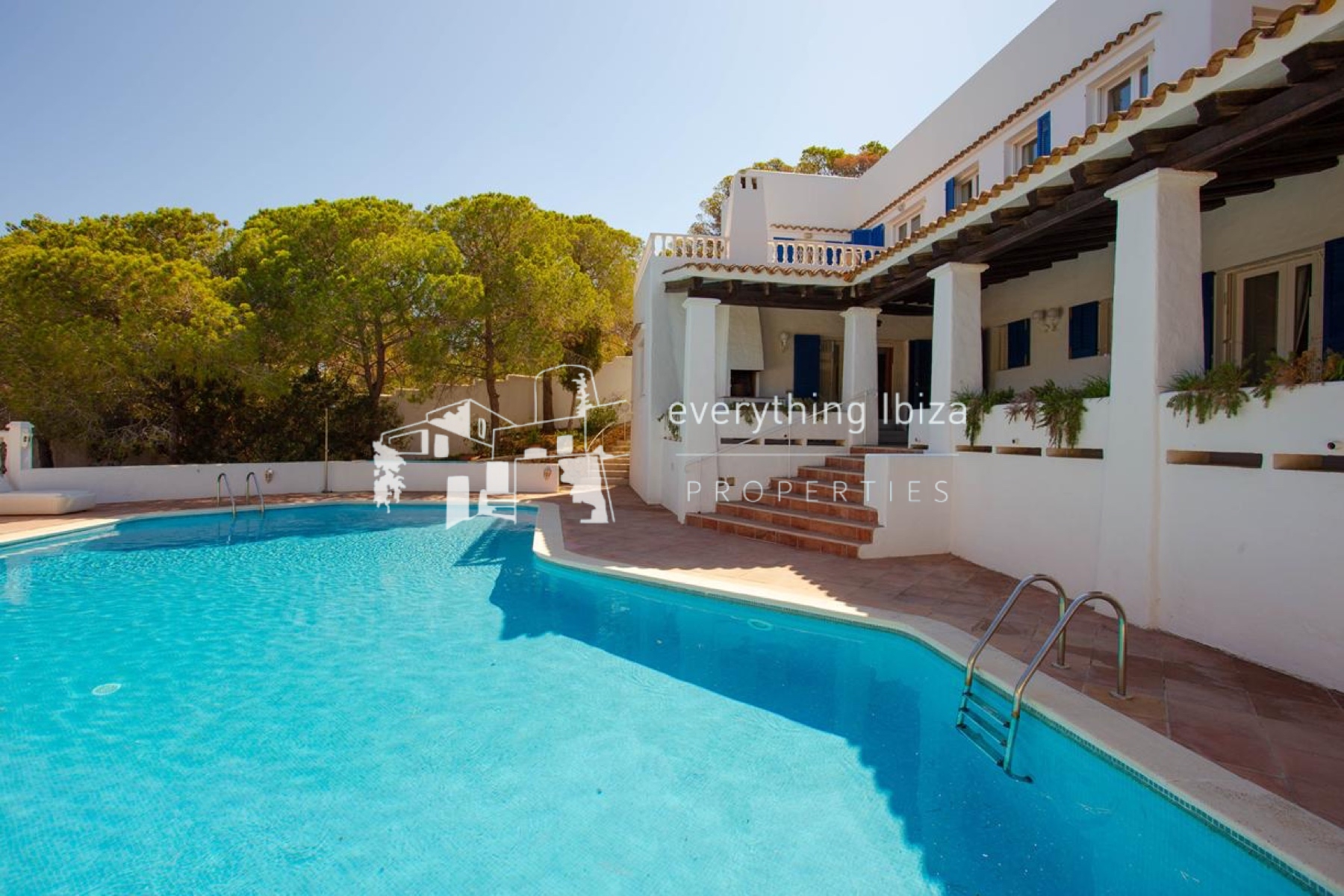 Elegant Licensed Villa with Panoramic Sea Views, Ultimate Privacy & Timeless Mediterranean Appeal - ref. 1878 - by everything ibiza Properties