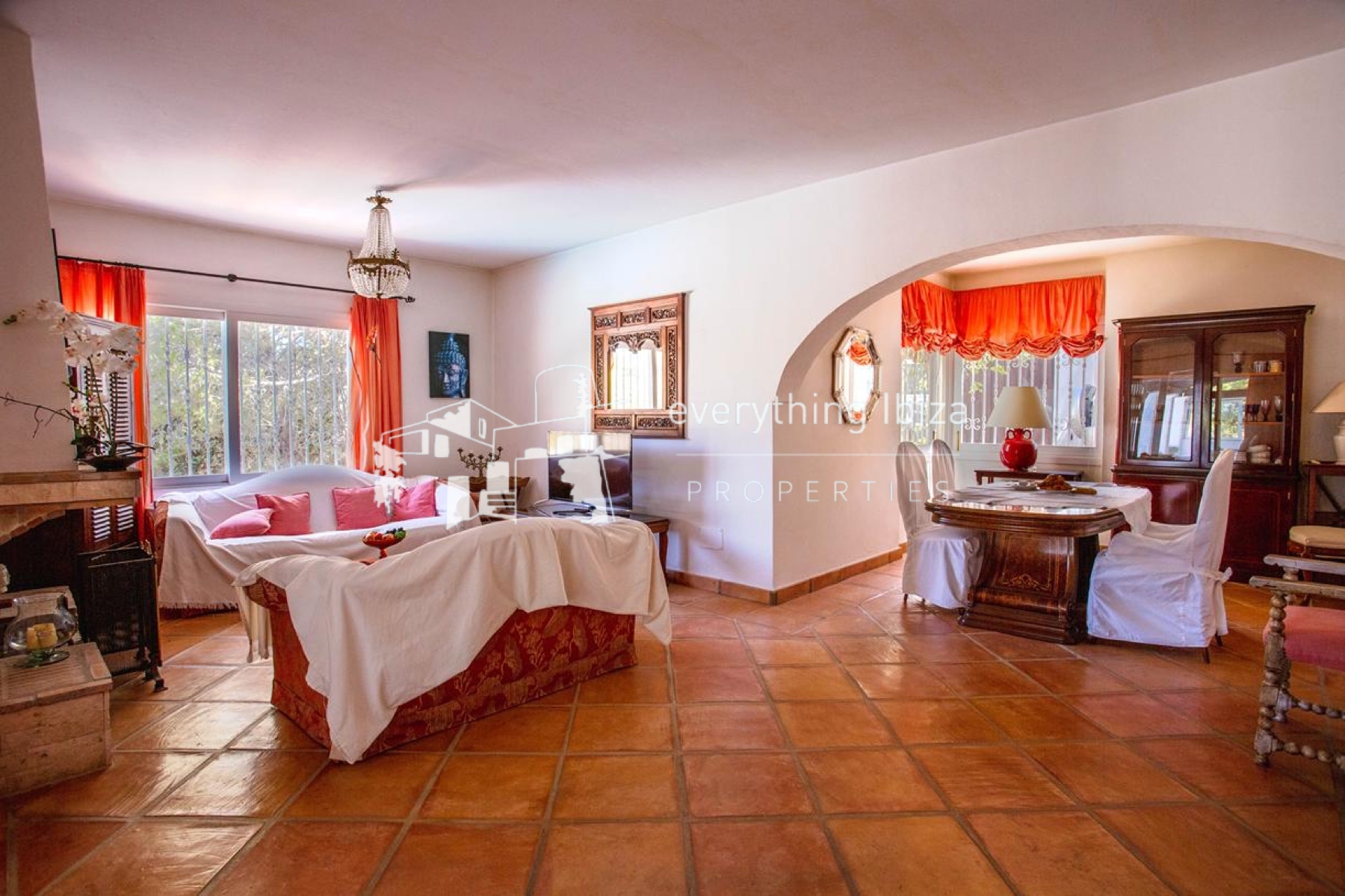 Elegant Licensed Villa with Panoramic Sea Views, Ultimate Privacy & Timeless Mediterranean Appeal - ref. 1878 - by everything ibiza Properties