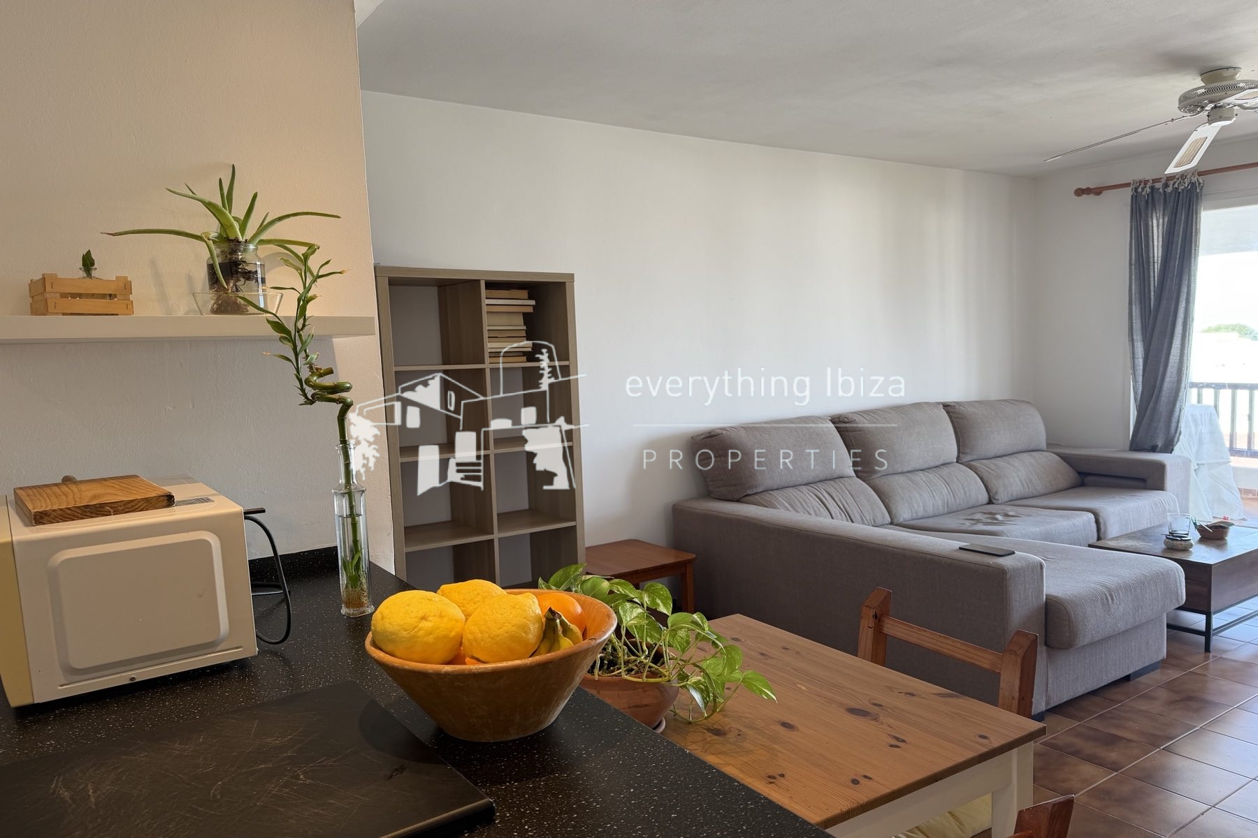 Cosy Homely Penthouse Apartment Close to the Nearby Beach with Sea and Coastal Views - ref. 1879 - by everything ibiza Properties