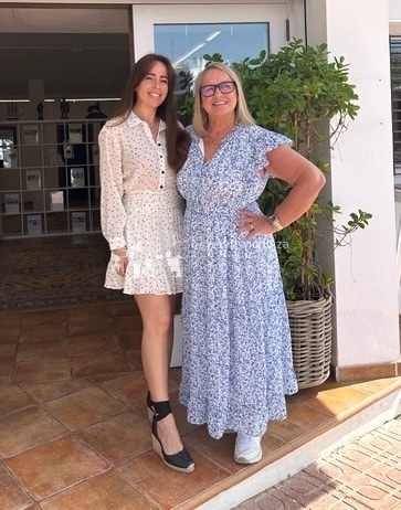 Everything Ibiza Properties team outside their Sant Josep office, Ibiz