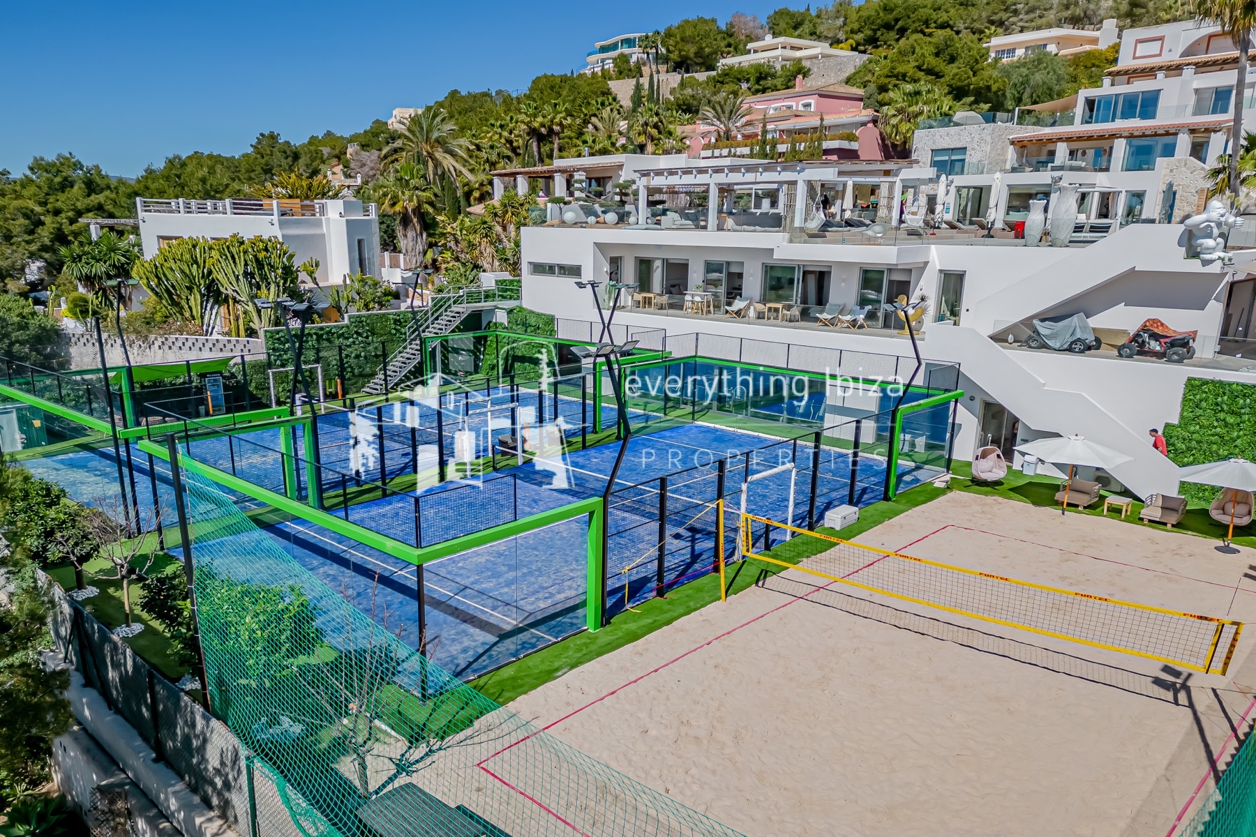 Exceptional Luxury Private Residence with Panoramic Views, Super Sports & Wellness Facilities - for sale by everything ibiza Properties - ref. 1884