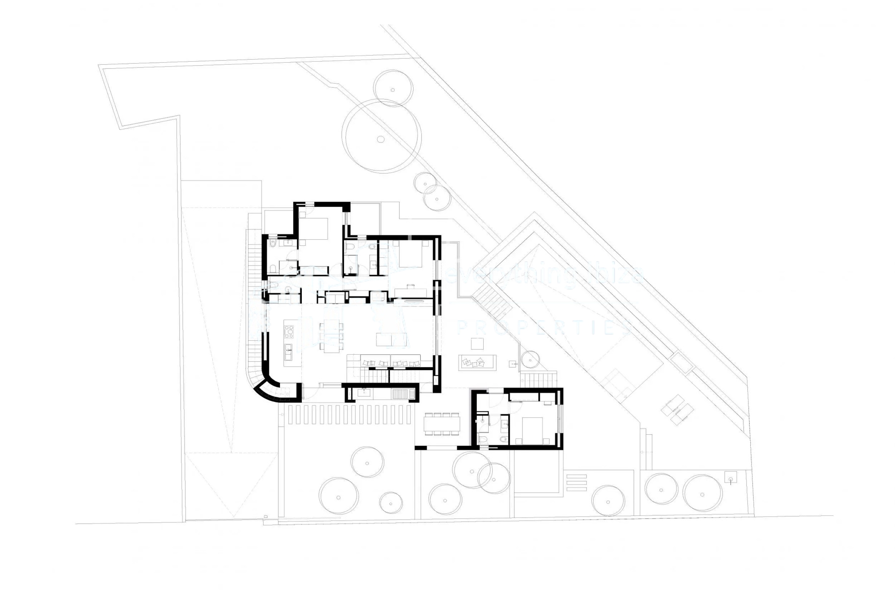 Impressive Mediterranean Villa with Super Views and Walking Distance to the Beach - for sale by everything ibiza Properties - ref. 1887