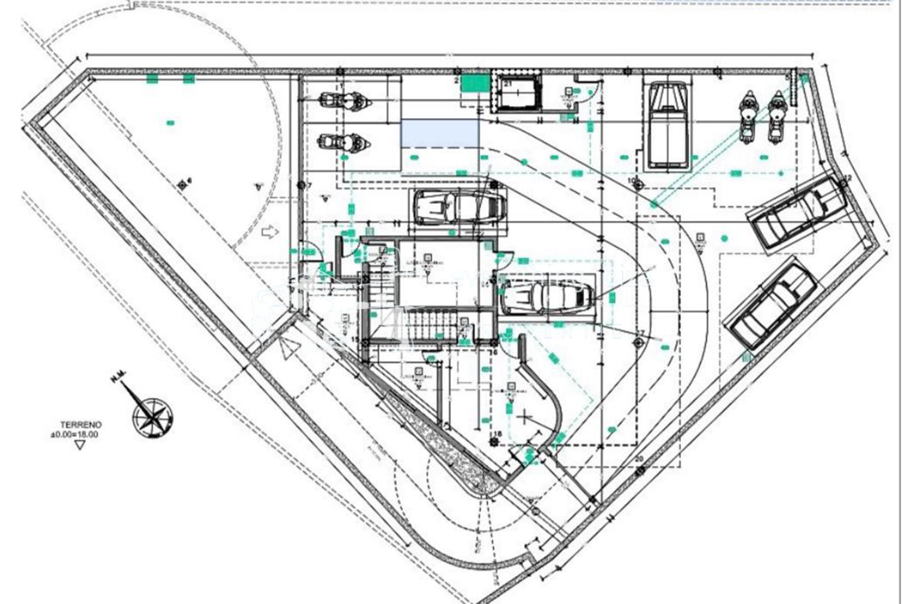 Stunning Private Coastal Frontline Plot of Land/Project with Already Approved Building License - for sale by everything ibiza Properties - ref. 1888
