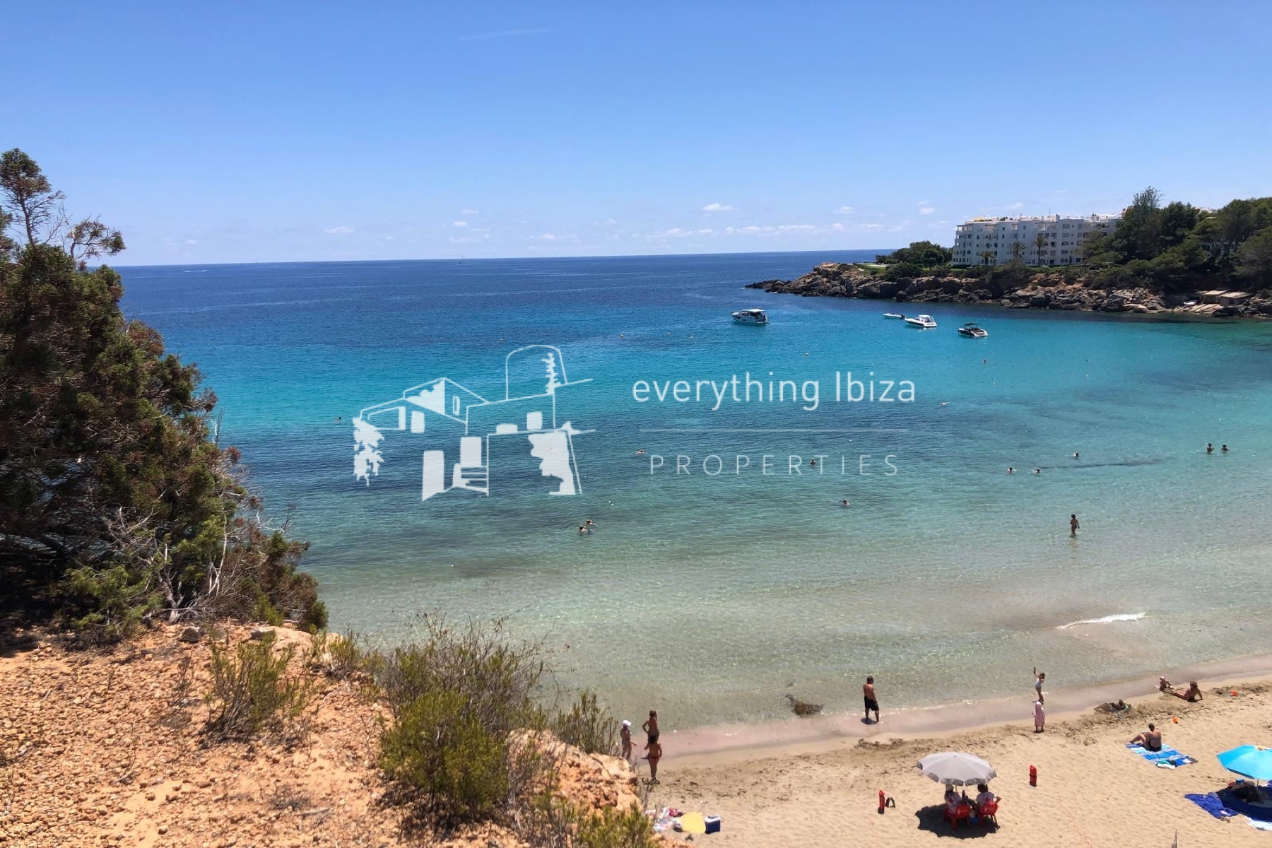 Stunning Private Coastal Frontline Plot of Land/Project with Already Approved Building License - for sale by everything ibiza Properties - ref. 1888