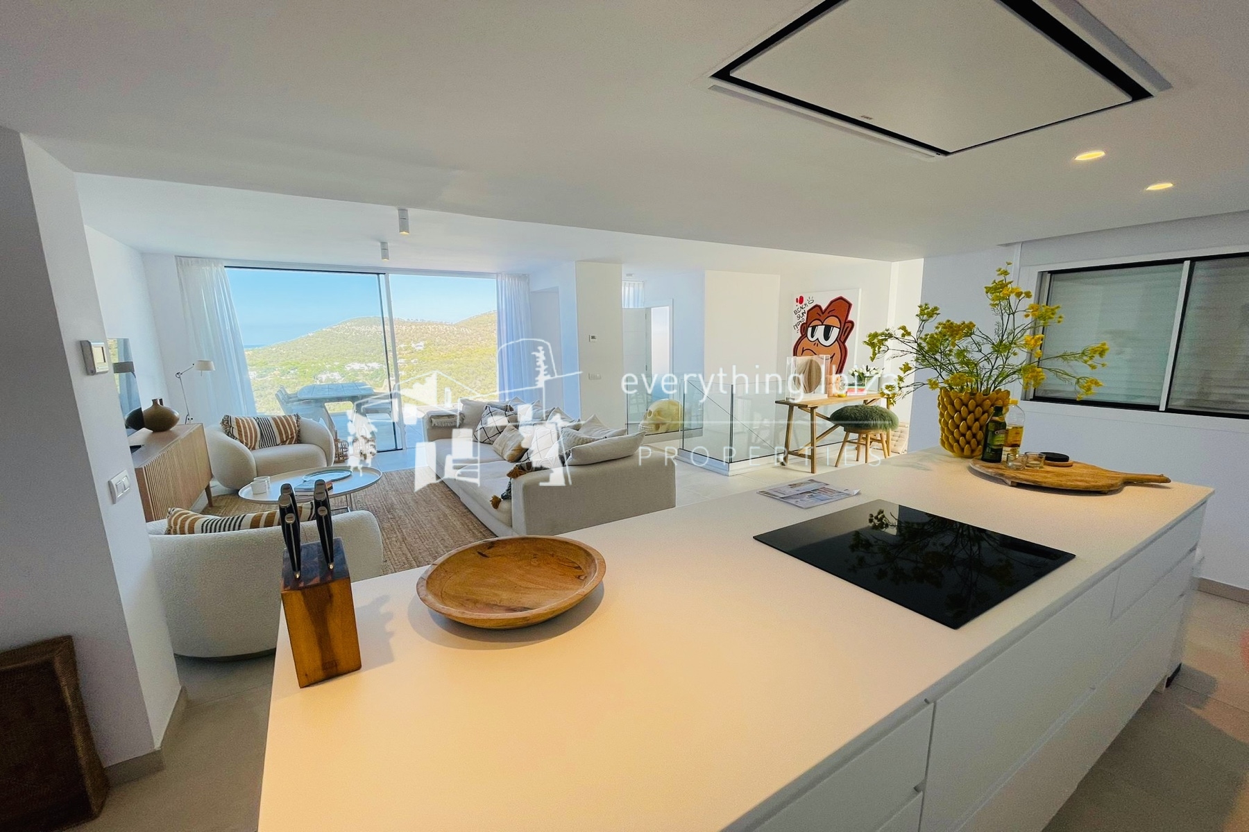 Luxury Penthouse Duplex Apartment Nearby to the Beach with Stunning Sea and Sunset Views - for sale by everything ibiza Properties - ref. 1891