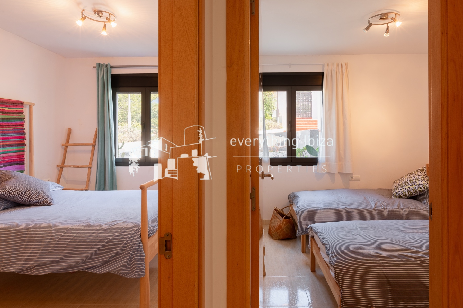 Ground Floor Corner Apartment with Contemporary Bohemium Charm Close to the Nearby Beach - for sale by everything ibiza Properties - ref. 1894